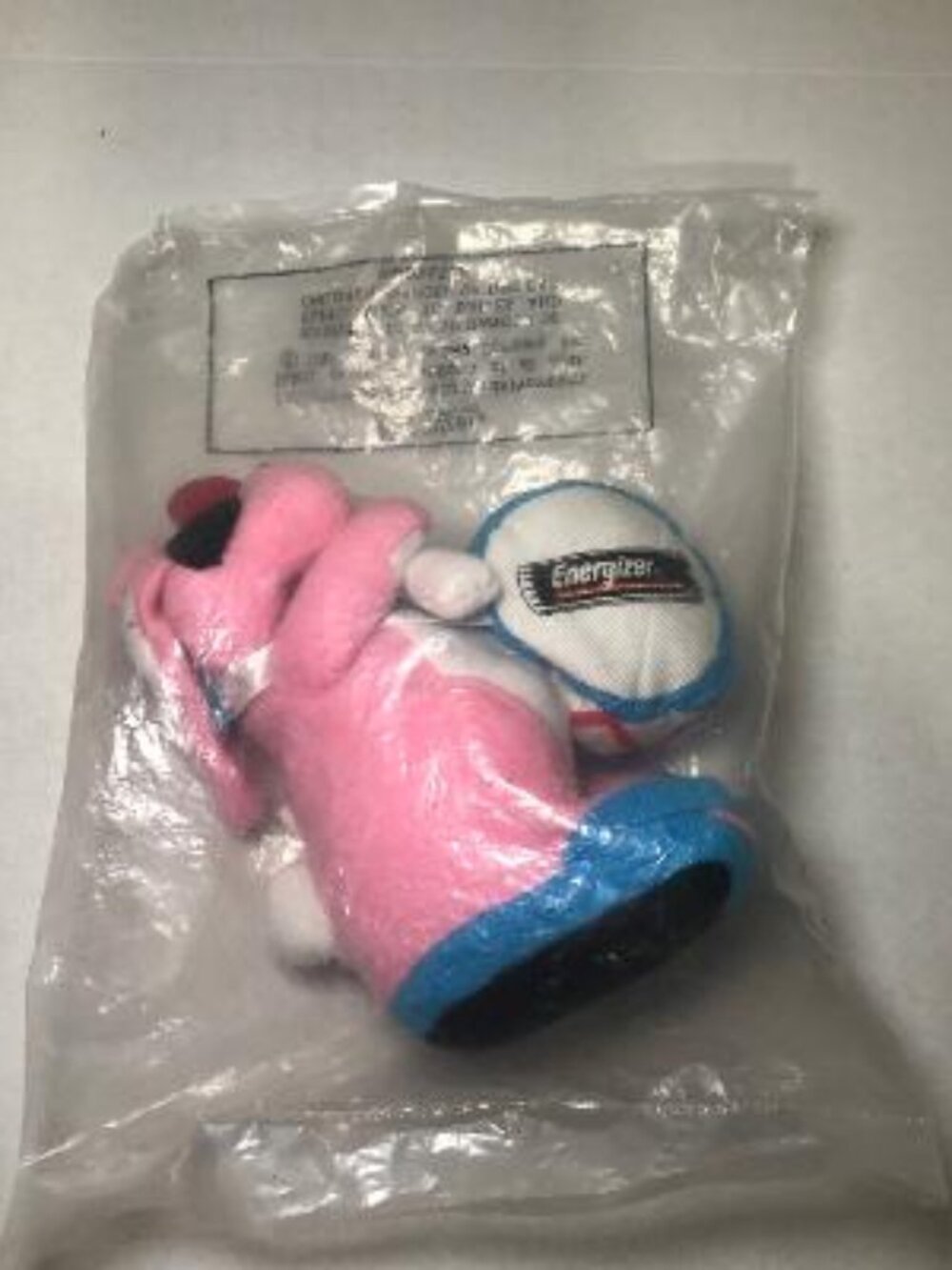 Energizer Bunny 1997 Eveready Battery Stuffed Plush Promo Toy NEW NIP Vintage